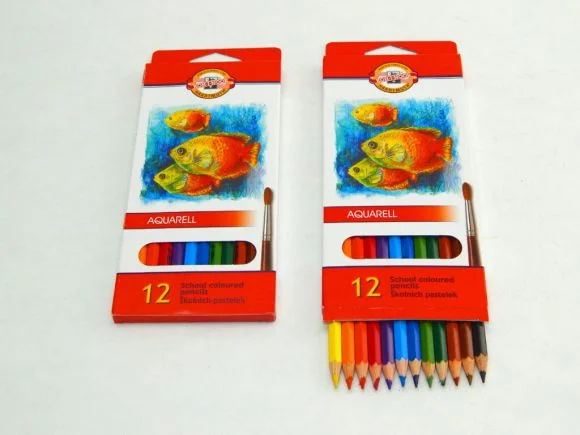 Pastelky 3716 12 akvarelových pastelek RYBY Objednat Nyní