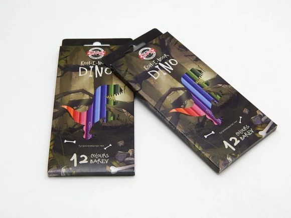 Akční Nabídka Pastelky 3592/12 ks DINO dlouhé