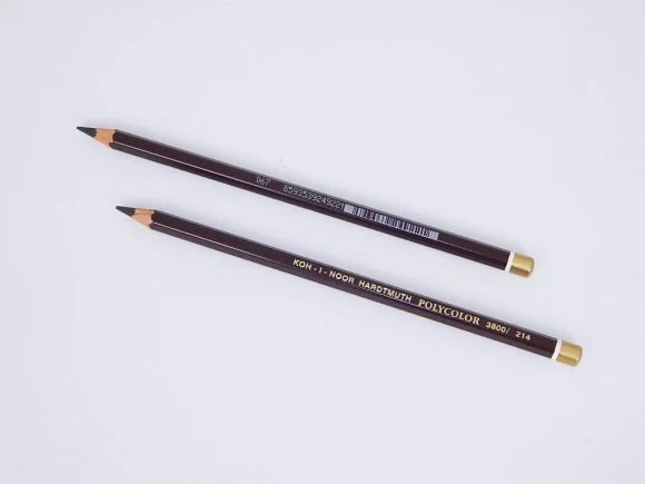 Časově Omezené Pastelka 3800/214 hněď zamní tmavá 12 ks POLYCOLOR