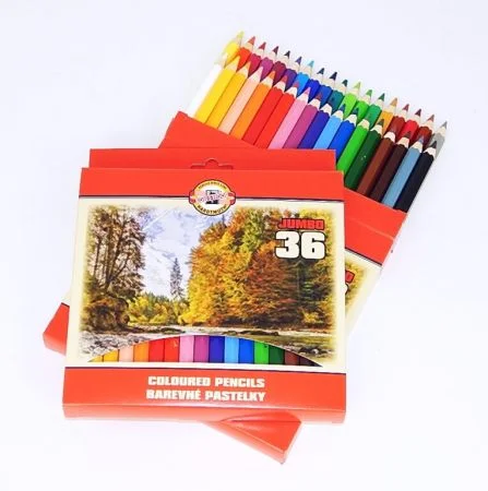 Originální Pastelky 3385/36 dl.silné OK10