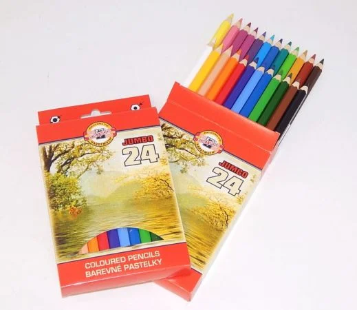 Pastelky 3384/24 ks dl.silné OK10 Pouze Dnes