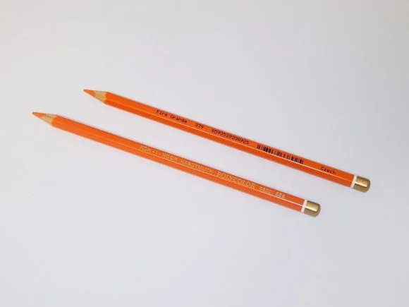 Vysoce Kvalitní Pastelka 3800/558 oranž ohnivá 12 ks POLYCOLOR