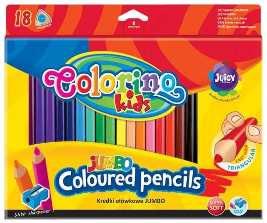 Cenový Hit Colorino pastelky JUMBO TRIO 18ks