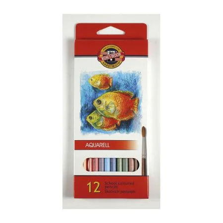 Koupit Online Pastelky Koh-i-noor Aquarel školní / 12ks