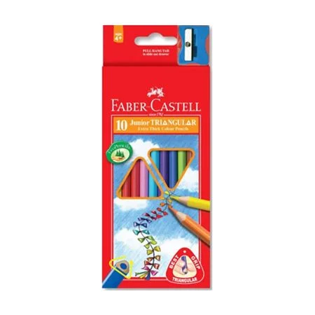 Pastelky Faber-Castell Grip Junior 10 barev Bezpečná Platba