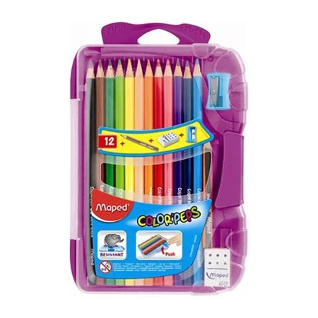 Nízká Cena Pastelky MAPED "Color Peps smart Box" 12