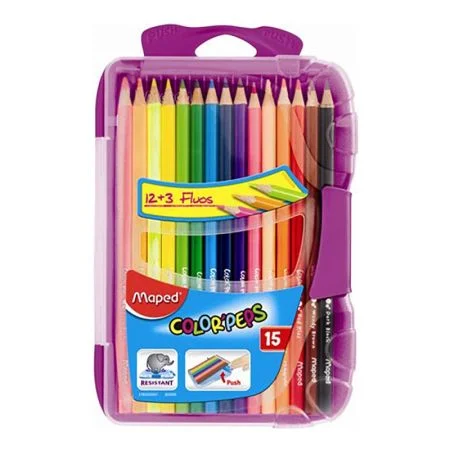 Pastelky MAPED "Color Peps smart Box" 15 Dokud Zásoby Vydrží