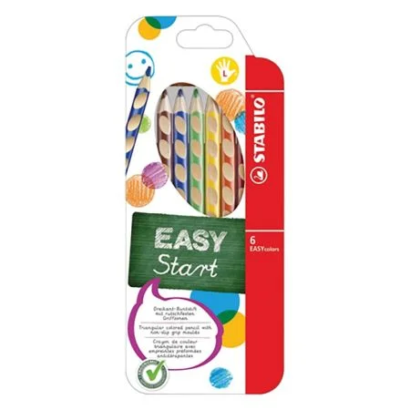 Pouze Dnes Pastelky trojhranné STABILO EASYcolors pro leváky 6 ks