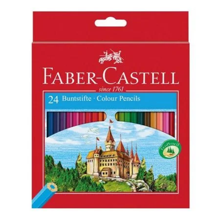 Pastelky Faber-Castell set 24 barev Horká Nabídka