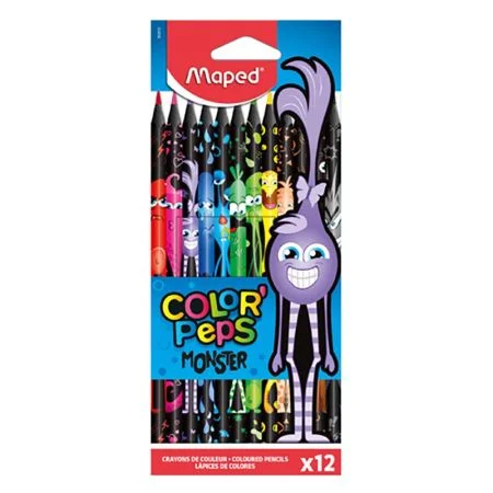 Top Prodej Pastelky trojhranné MAPED "COLOR'PEPS MONSTER" sada 12 ks