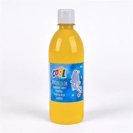 Sezónní Sleva Temperová barva, žlutá, 500 ml, COOL BY VICTORIA