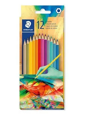 Pastelky 175 C, 12 barev, sada Multivesmír 2, šestihranné, STAEDTLER 175C12E2-2 Odeslání Ihned