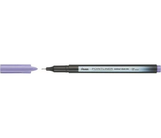 Novinka Liner Pointliner, levandulová, 0,4 mm, PENTEL S40-V2