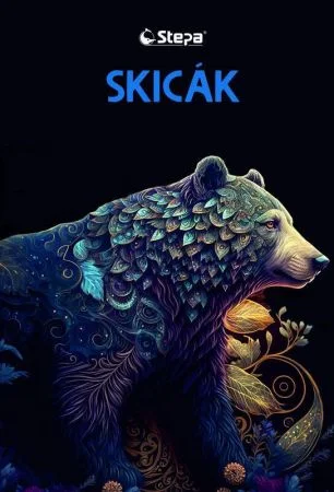 SkicákA3/20listů černý, 180g, STEPA ,balení 20 ks Rychlé Dodání