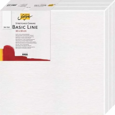Malířské plátno Basic Line 30 x 30 cm, sada 3ks, KREUL ,balení 3 ks Super Cena