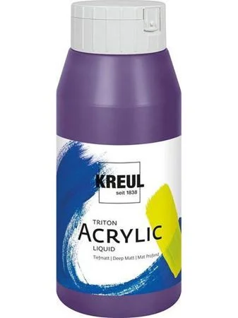 Sleva Akrylová barva TRITON SOLO GOYA, Fialová, 750 ml, KREUL