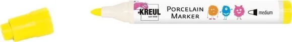 Aktuální Fix na porcelán, medium, žlutá, KREUL