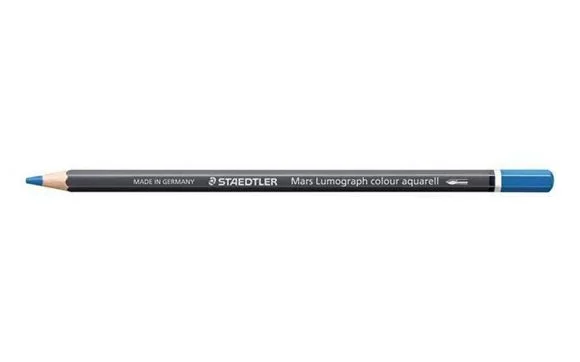 Akvarelová pastelka Mars Lumograph 104, tyrkysová, šestihranná, STAEDTLER 104-350 Akční Cena