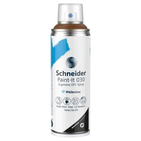 Akrylový sprej Schneider Paint-It 030 - hnědý Sezónní Sleva