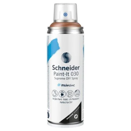 Akrylový sprej Schneider Paint-It 030 - měděná metalíza Zlevněný
