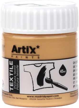 Pouze Dnes barva na textil 45ml zlatá PP652-1