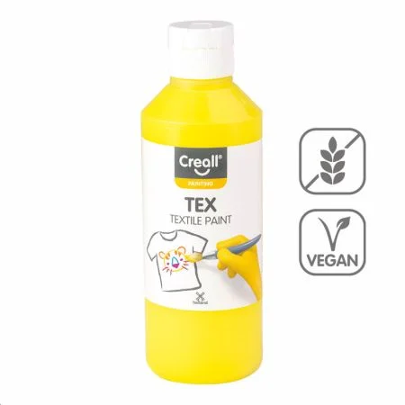 Cenová Bomba Textilní barva Creall Tex - 250 ml / žlutá
