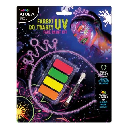 Finální Výprodej Barvy na obličej UV s korunkou