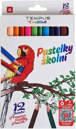 pastelkyTempus 1312 trojhranné jumbo 12 Bezpečná Platba