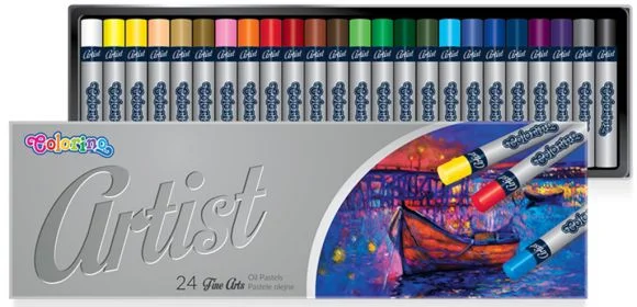 Colorino Artist pastele olejové 24ks Expresní Doručení