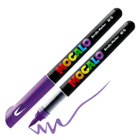 M&G MOCALO Akrylový fix, štětečkový hrot - Lilac 802 Nejlepší Cena