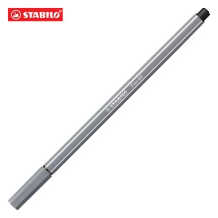 Víkendová Akce Fix vláknový STABILO Pen 68 tmavě šedý
