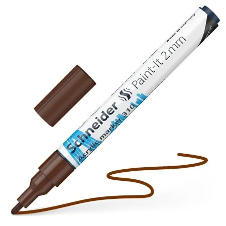 Odeslání Ihned Schneider Paint-It 310 Akrylový popisovač 2 mm - hnědý